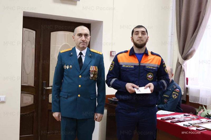 Дагестанские спасатели отметили свой профессиональный праздник
