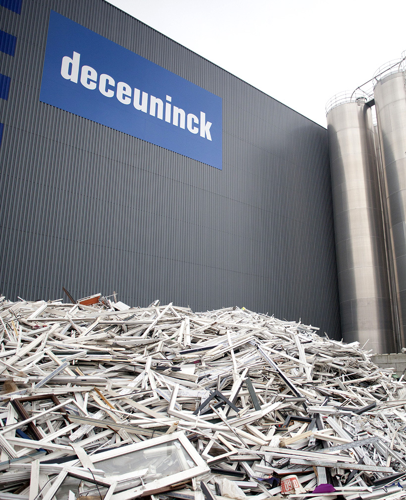 Превращение старого в новое: завод Deceuninck по переработке отходов ПВХ-профиля в Диксмёйде (Бельгия)