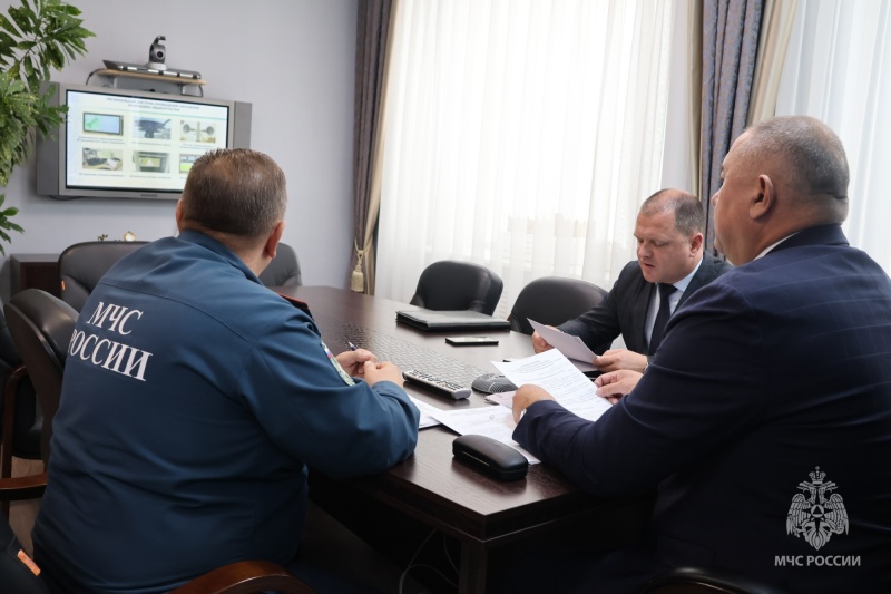 В Главном управлении состоялось заседание комиссии по предупреждению и ликвидации чрезвычайных ситуаций