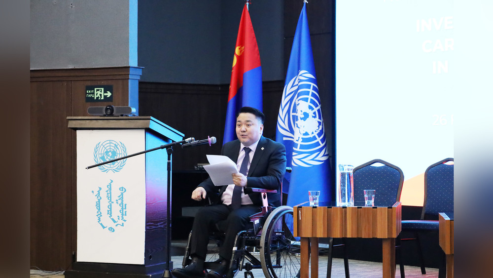 Баясгалан Жадамбаа, член парламента Монголии