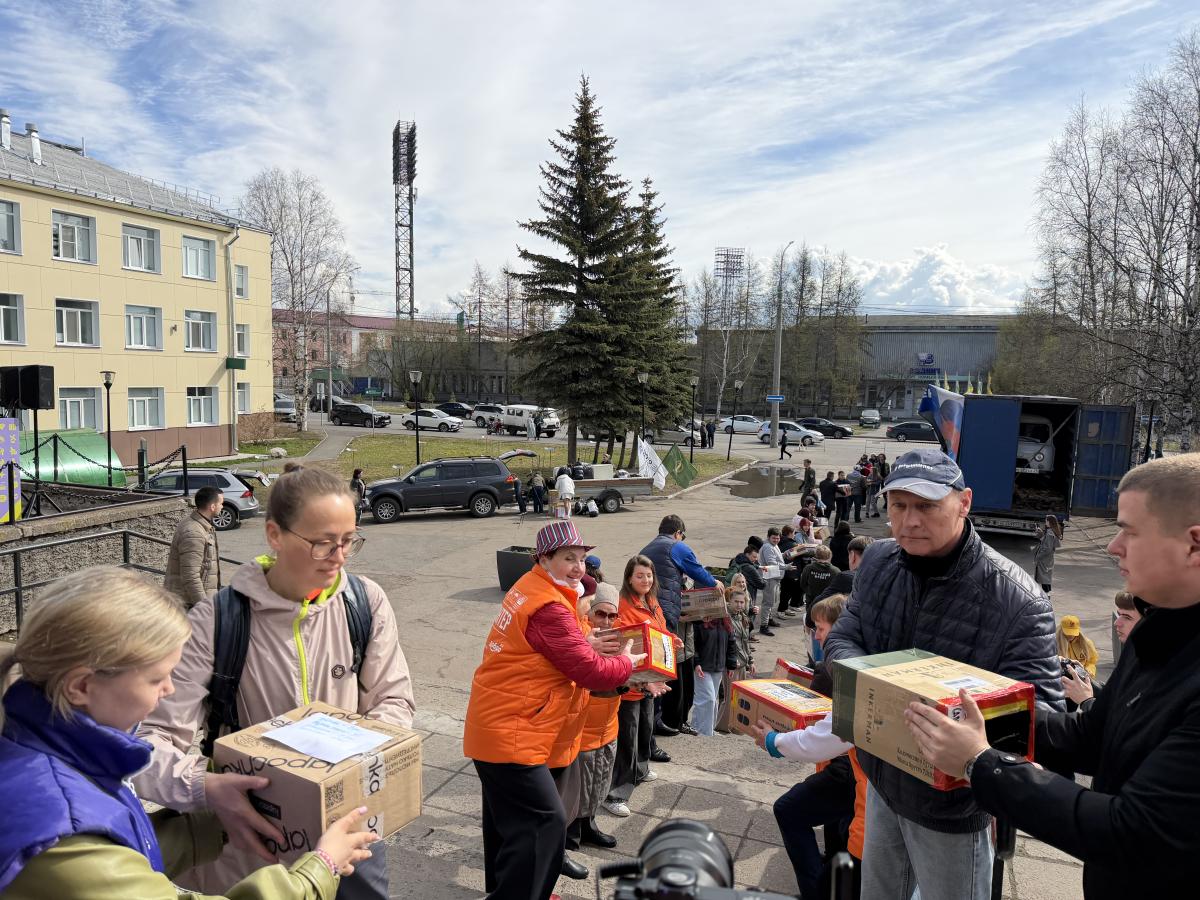 В преддверии 9 мая: САФУ собрал гуманитарную помощь в Белгородскую область