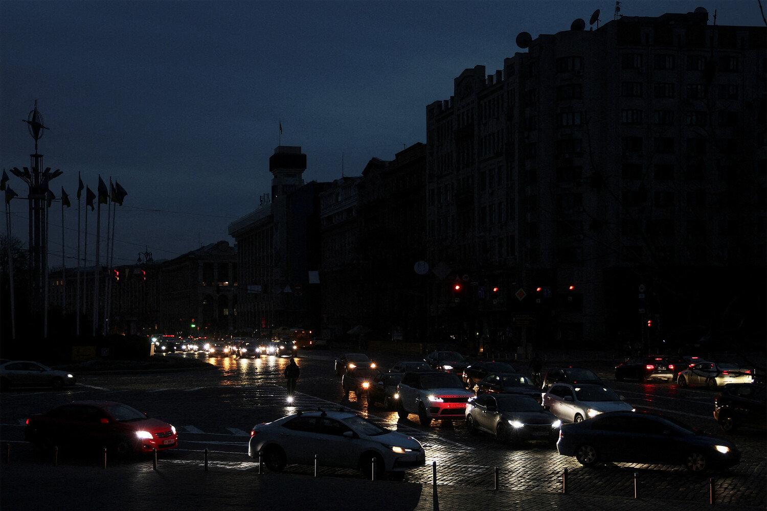 киев в день и в ночи