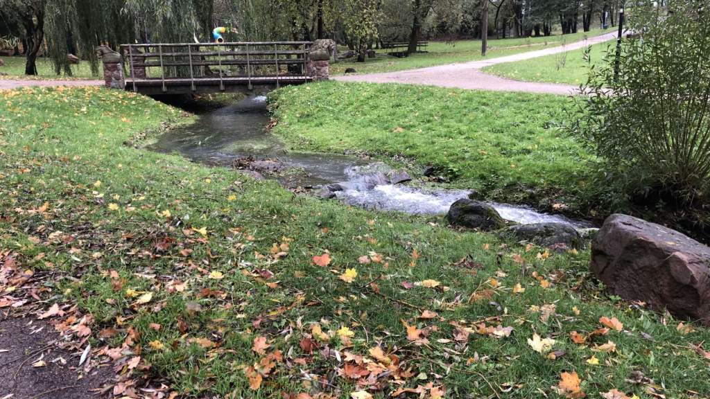 УХОДЯЩАЯ ОСЕНЬ В ПАРКЕ КРЕТИНГИ