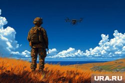 Солдат ВСУ встал на колени перед дроном ВС РФ