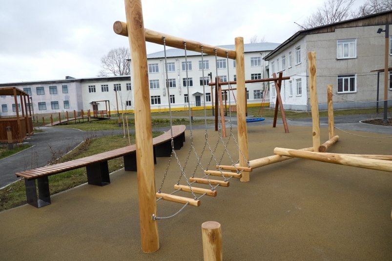 Зона отдыха "Тимирязевское" в Ново-Александровске пресс-служба администрации Южно-Сахалинска