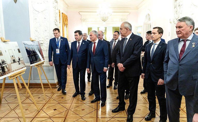 Участие делегации Совета Федерации во главе с заместителем Председателя Совета Федерации Юрием Воробьевым в совместном заседании Совета и восемнадцатом пленарном заседании ПА ОДКБ