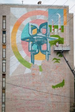 Новочебоксарск ко Дню города украсит новый мурал