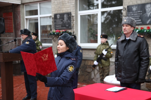 В УФСИН России по Омской области состоялась торжественная церемония приведения личного состава к Присяге 