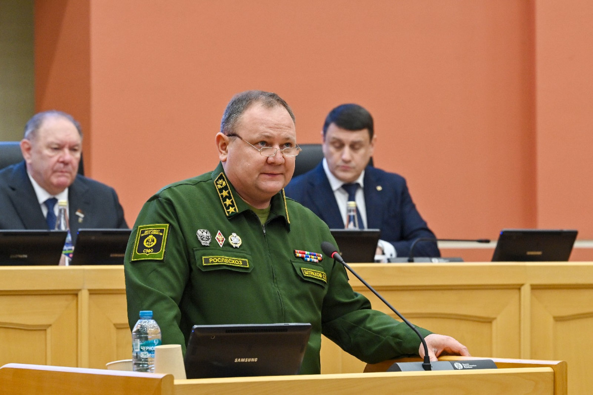Изображение новости "Ростислав Гольдштейн пожелал плодотворной работы участникам окружного совещания Рослесхоза"