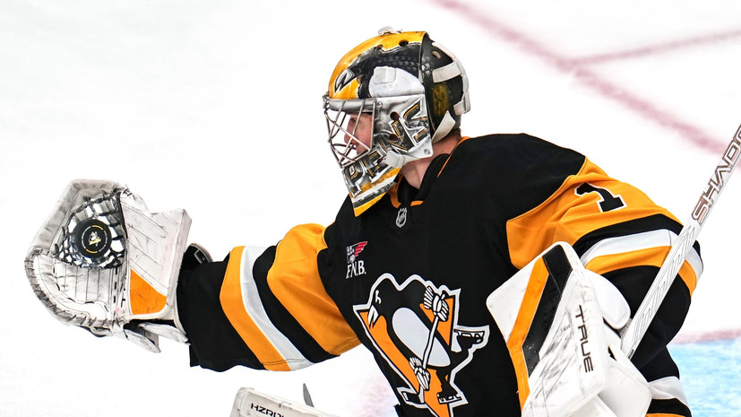 Мурашов — второй вратарь «Пингвинз», сыгравший на ноль в первом победном матче в НХЛ