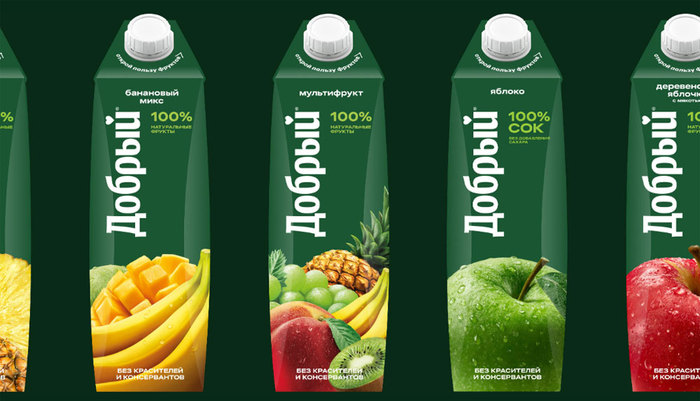 В студии Артемия Лебедева поработали над соком 