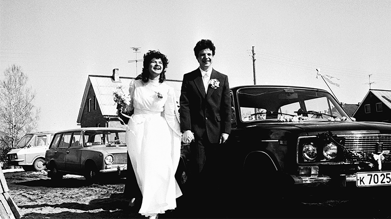 Деревенская свадьба в советской Латвии