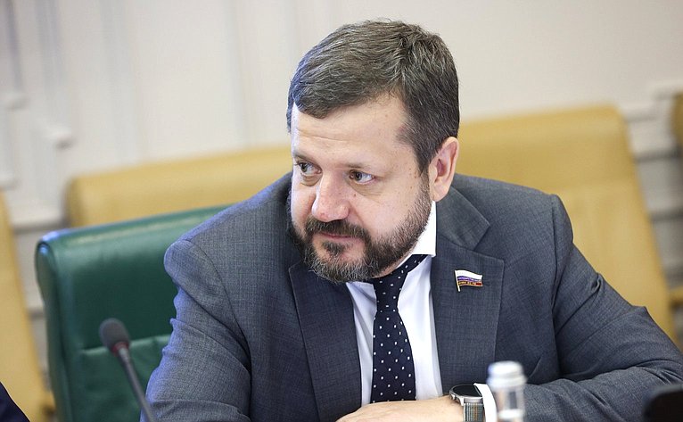 Встреча председателя Комитета СФ по международным делам Григория Карасина с заместителем Председателя Сената Республики Кения Катури Мурунги