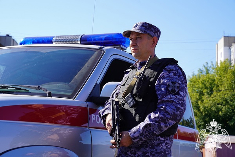 В Курской области росгвардейцы за прошедшую неделю совершили более 217 выездов по сигналу «тревога» 