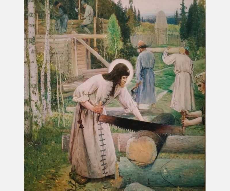 Юность сергия радонежского картина