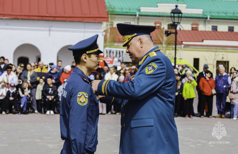 Отметили День пожарной охраны Омской области с размахом