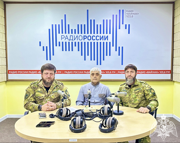 Росгвардейцы выступили в очередном эфире ведомственной радиорубрики в Чеченской Республике