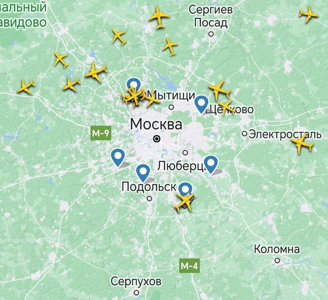 БпЛА сбит на подлёте к Москве, столичные аэропорты парализованы | Русская весна