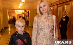 Натали и ее сын Анатолий