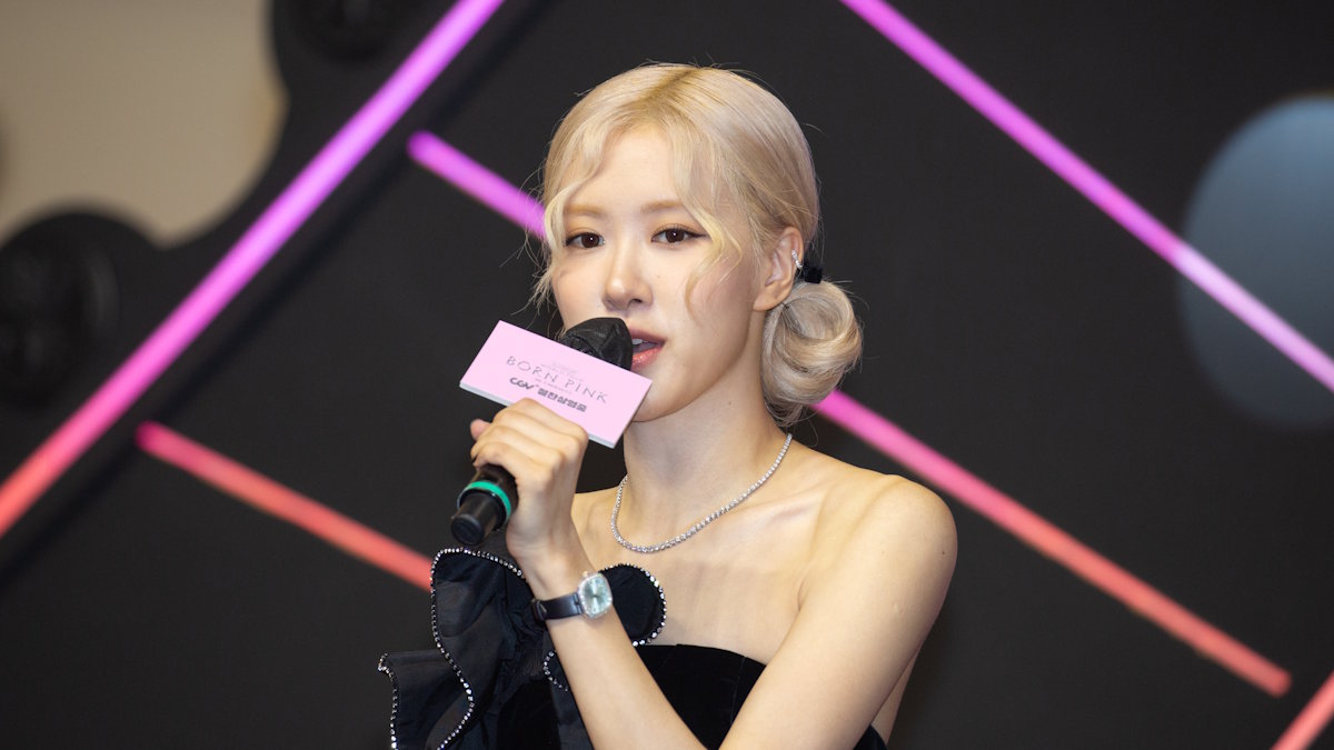 Певица Розэ из BLACKPINK