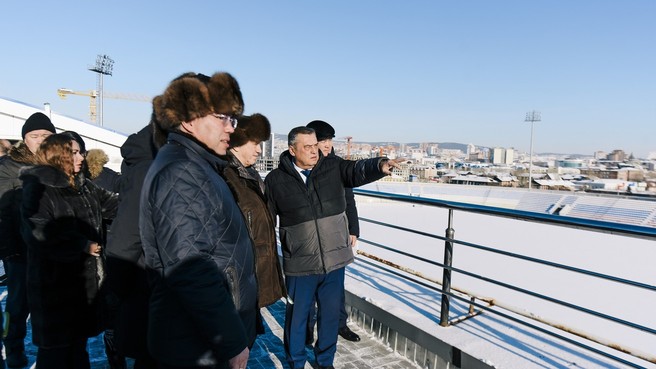 Юрий Трутнев провёл осмотр строительства объектов социальной инфраструктуры Улан-Удэ