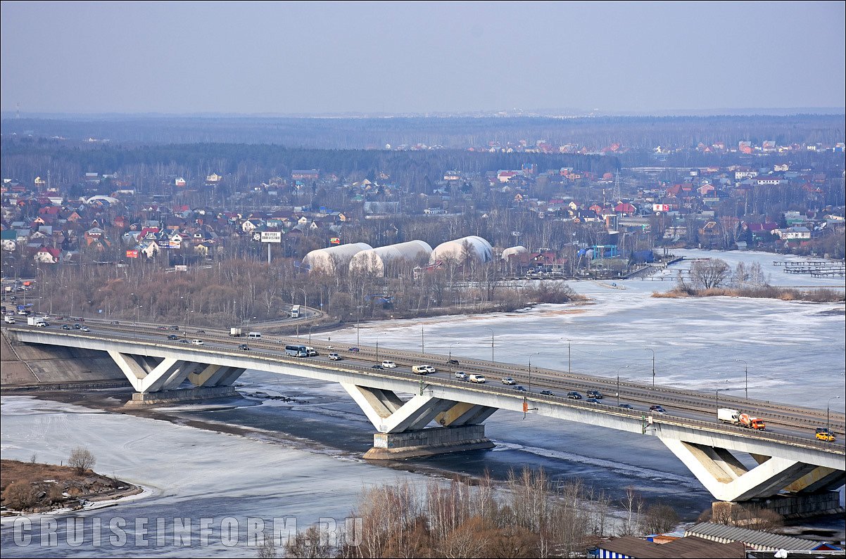 Ремонт моста через канал имени Москвы начался на Дмитровском шоссе