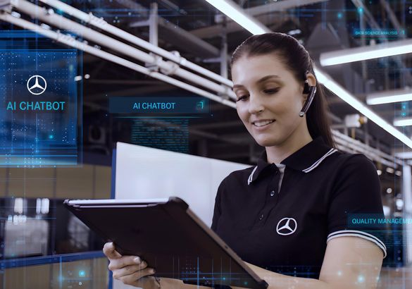 У новых моделей Mercedes появятся «цифровые двойники»