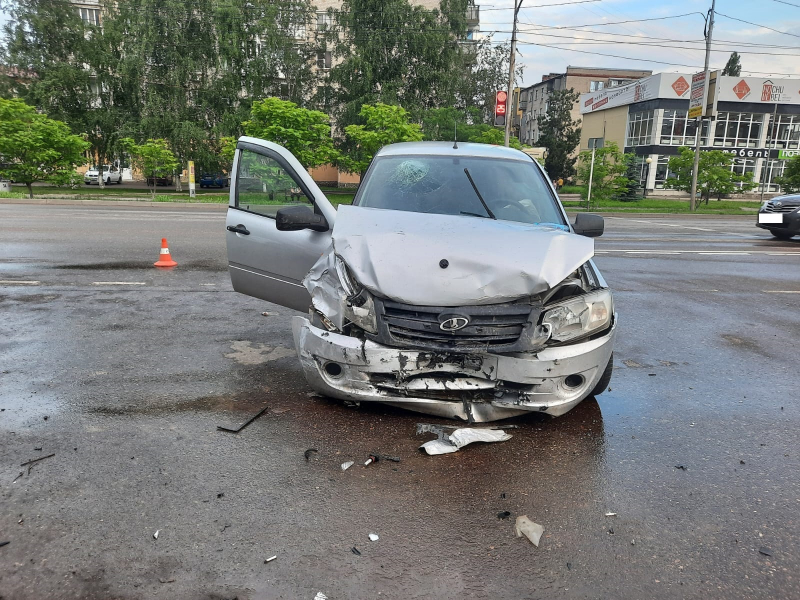 Горит газель на ул ленина