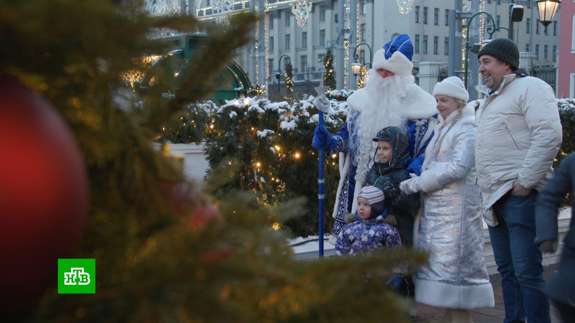 Американец в москве на рождество