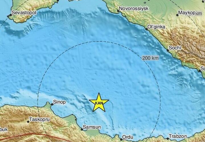 В Туапсе произошло землетрясение магнитудой 2,2