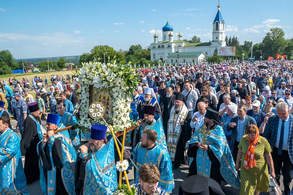 Крестный ход схема