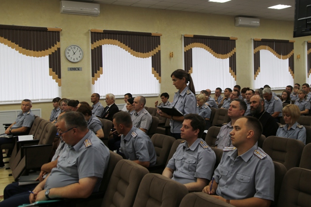 В УФСИН России по Омской области состоялось еженедельное совещание о результатах деятельности подведомственных учреждений