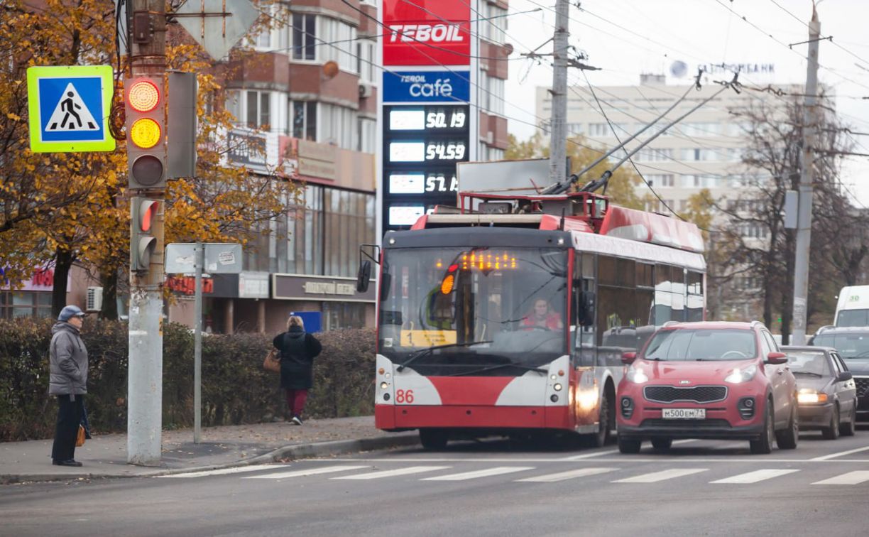 В Туле светофоры начнут отслеживать общественный транспорт