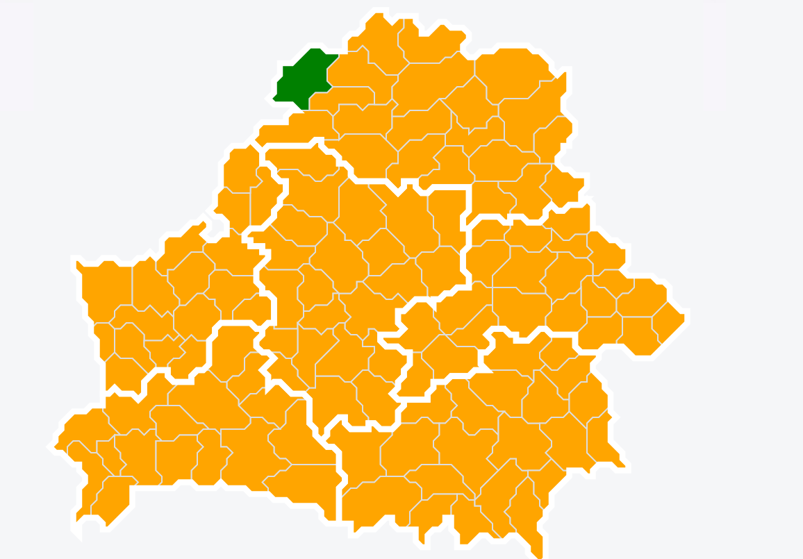 Карта посещения лесов рб