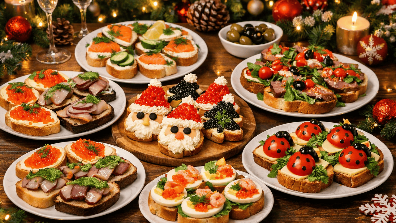 Новогодний стол — это не только традиции, но и ...