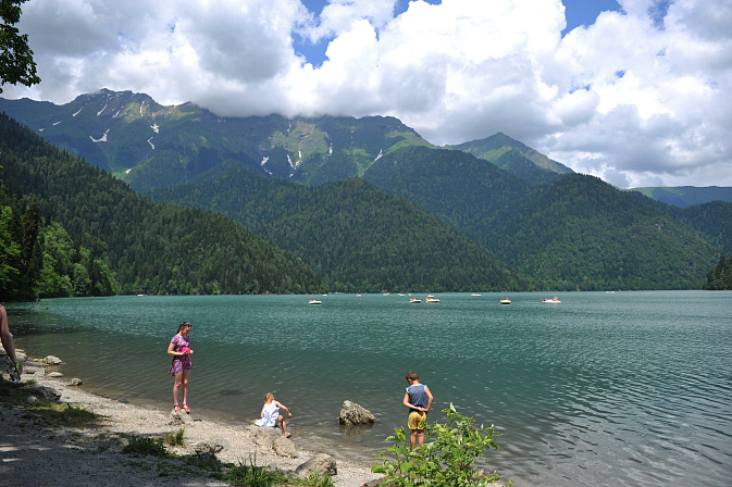 абхазия море горы туризм отдых с детьми 