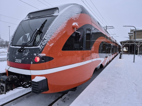 Открывается железнодорожный пассажирский маршрут Тарту-Рига