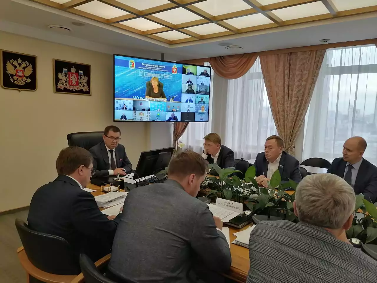 Заседание межведомственной комиссии Свердловской области по обеспечению реализации регионального проекта «Формирование комфортной городской среды на территории Свердловской области»