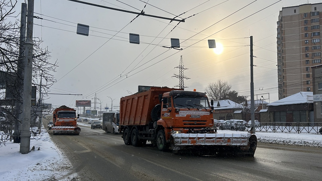 В Краснодаре расчистили 5 тыс. км дорог после снегопада