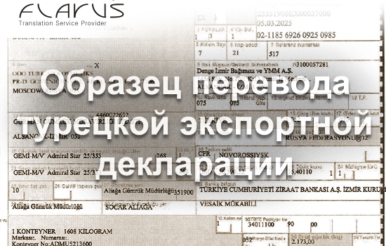таможенная, экспортная, декларация, турецкий, Турция
