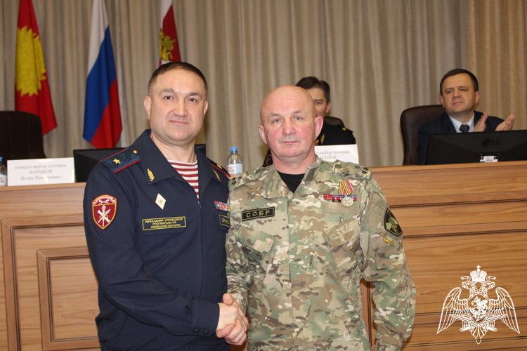 В Управлении Росгвардии по Липецкой области подвели итоги служебно-боевой деятельности за 2025 год