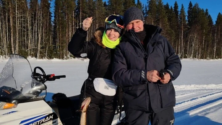Блогер Юлия Глушкова разбилась на глазах у мужа на снегоходе в Архангельской области