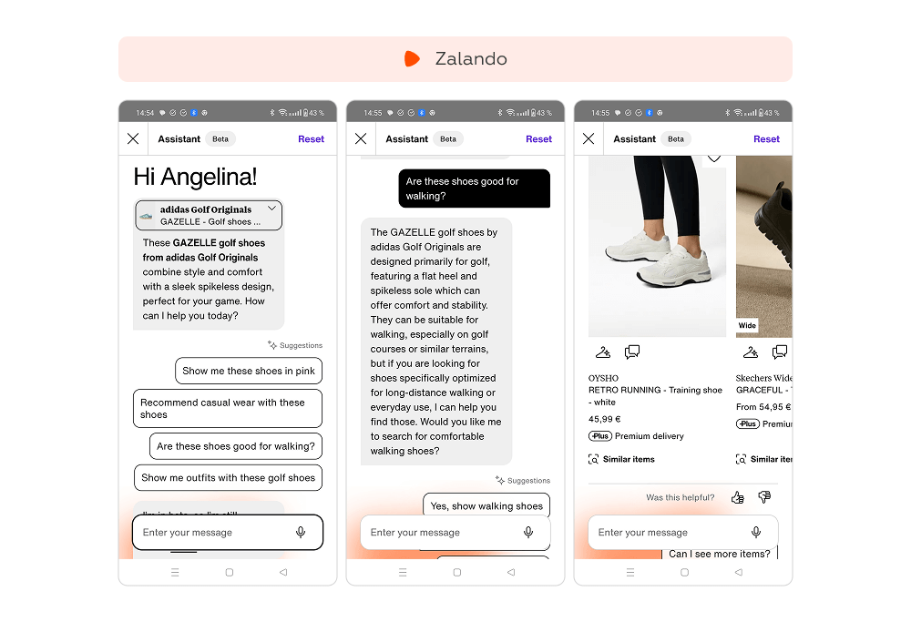 AI-ассистент подбора размера одежды в товарах на сайте Zalando