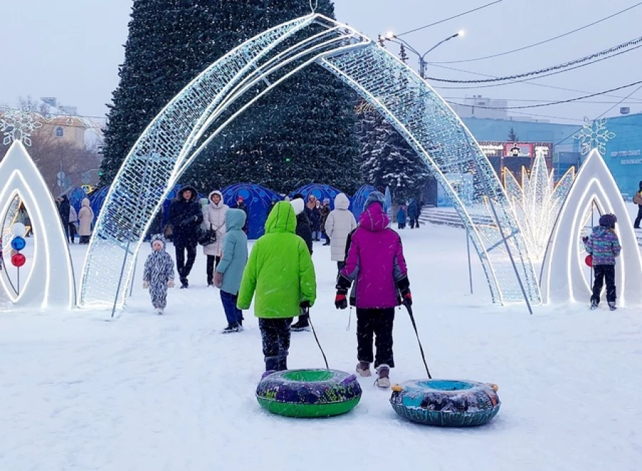 Открытие городской елки