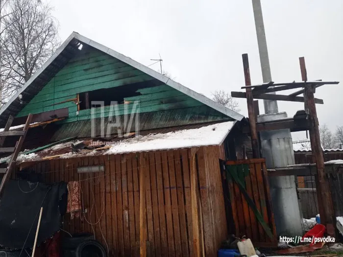 Пожарные ликвидировали возгорание жилого дома в Опочке (ФОТО)