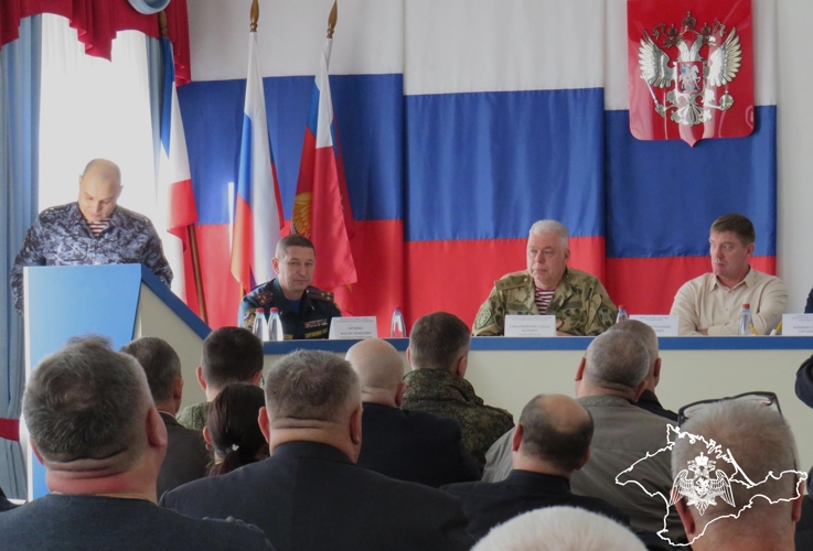 В Крыму сотрудники государственного контроля Росгвардии провели совещание по безопасности объектов ТЭК