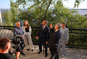 Амурский утес – место для людей: Дмитрий Демешин осмотрел памятник культуры после реконструкции