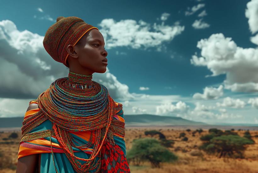 Африканская женщина