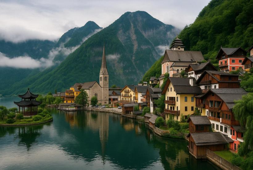 Копия Хальштата в Китае