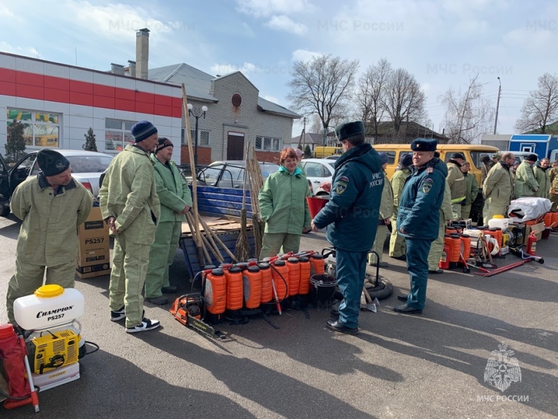 В Красненском районе проверили готовность к весенне-летнему пожароопасному периоду